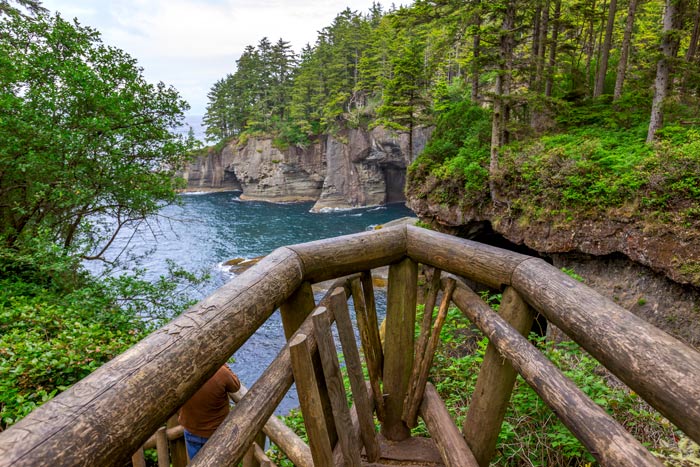 WA-Cape-Flattery-Overlook_iStock_700 Cape Flattery Overlook in Washington near Olympic National Park