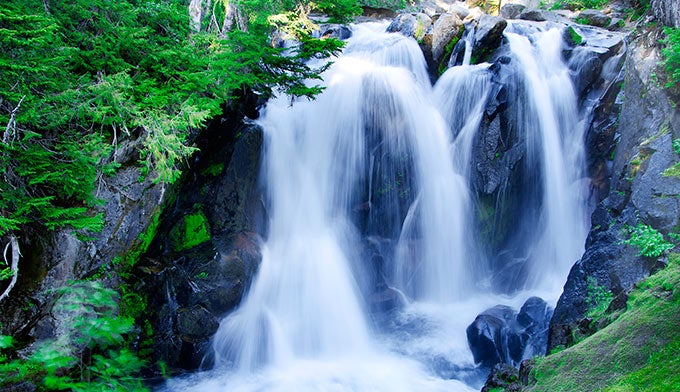 Mt-Rainier-Paradise-Falls_DP_680 Paradise Falls at Mount Rainier National Park