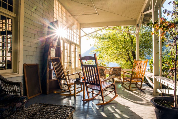 Waterfront Lake Crescent Lodge in Olympic National Park