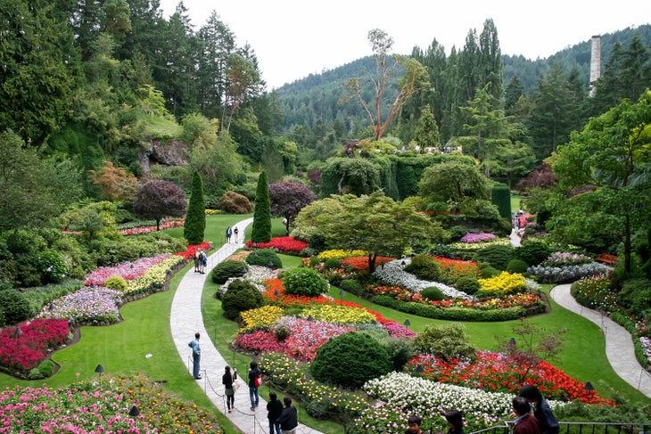 Butchart Gardens in Victoria, B.C.