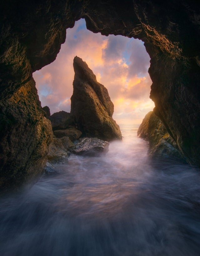 OL-rubycave_TamMattMeisenheimer_640 Olympic National Park - A beautiful night at Ruby Beach by Matt Meisenheimer