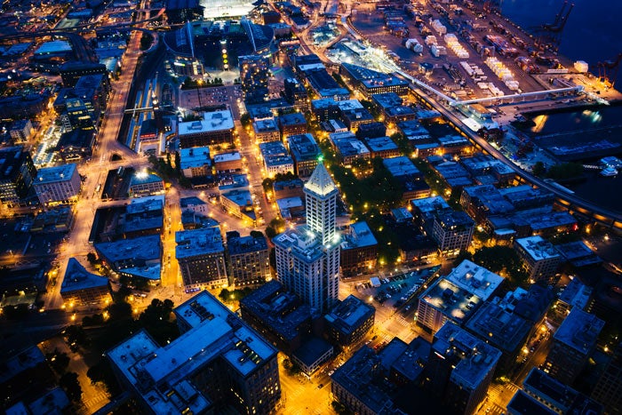 WA-Seattle-Pioneer-DP_700 Nighttime in Seattle's Pioneer Square