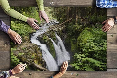 Amazon-OL-SolDucFalls-Puzzle_400 Amazon.com - Olympic Sol Duc Falls Puzzle