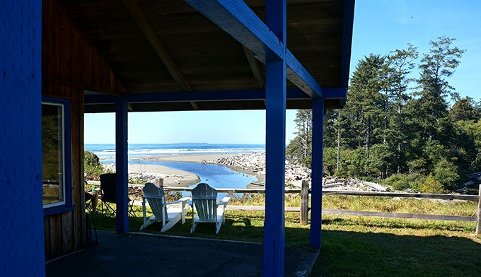 OL-KalalochLodge-cabin_Gloria_680 The view from a cabin at Kalaloch Lodge. Photo by Gloria Wadzinski